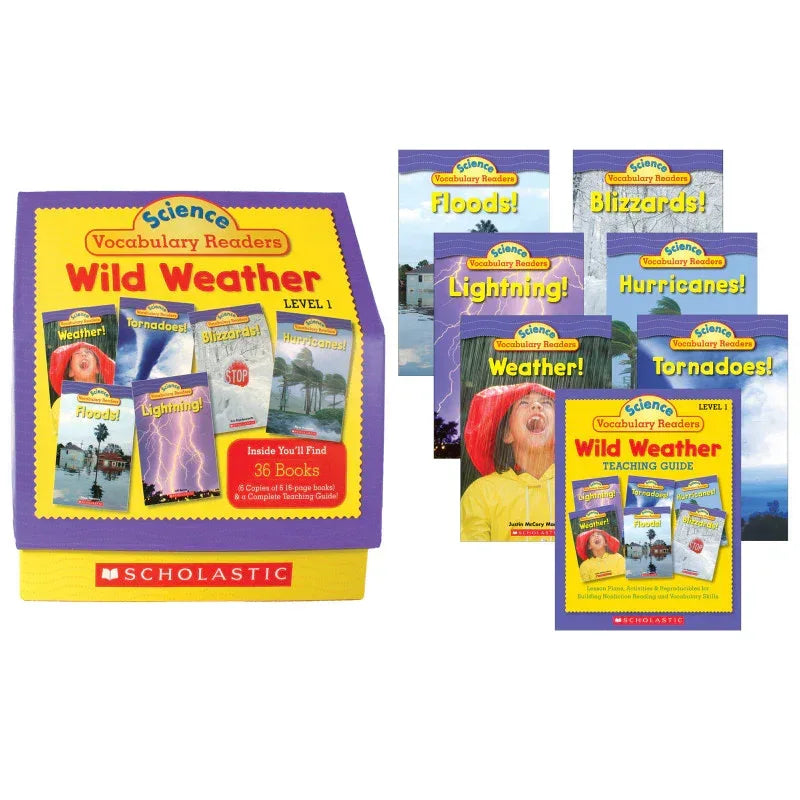 Science Vocabulary Readers Wild Weather