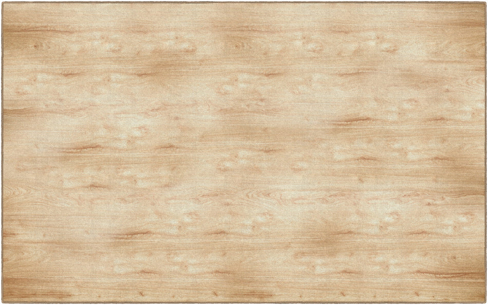 SIMPLY BOHO LIGHT WOOD GRAIN RECTANGLE CARPETS 7'6" X 12'