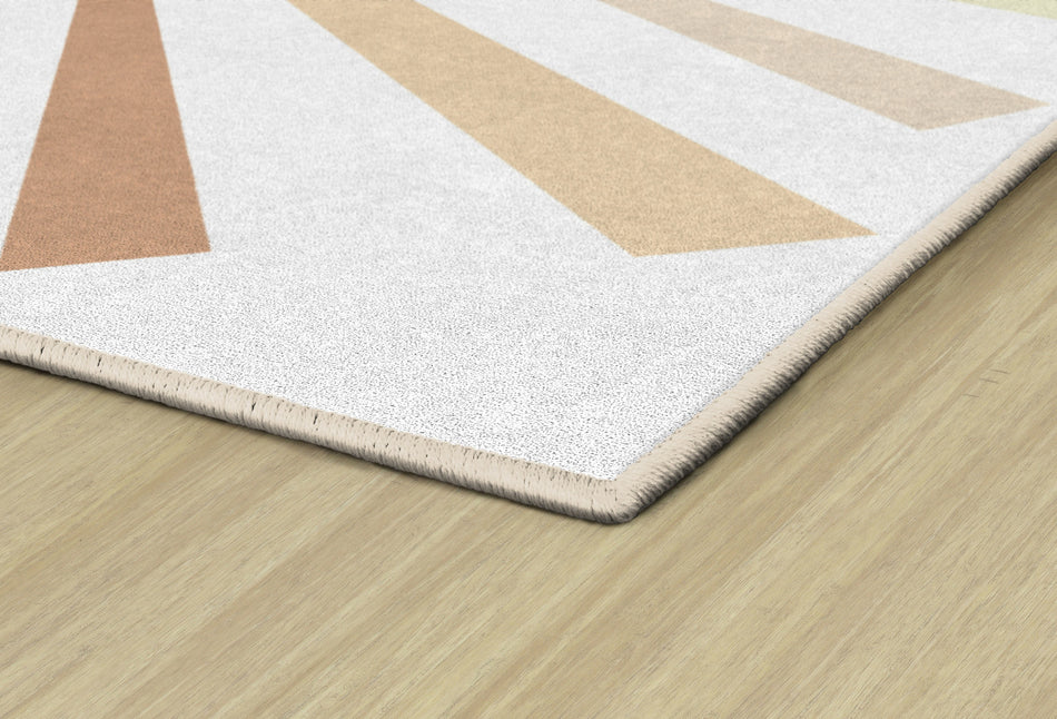 BOHO RAINBOW YOU ARE MY SUNSHINE RECTANGLE CARPETS 7'6" X 12'