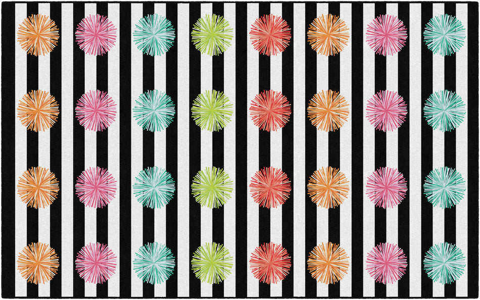 SHERBERT POM CRISS CROSS APPLESAUCE RECTANGLE CARPETS 7'6" X 12'