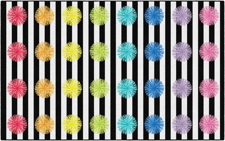 POM CRISS CORSS APPLESAUCE RECTANGLE CARPETS 7'6" X 12'