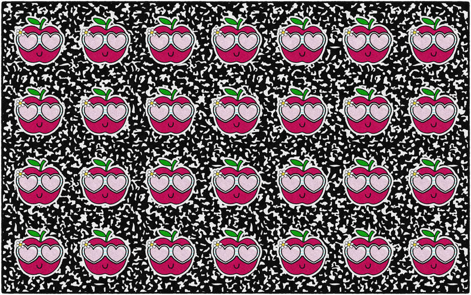 APPLE SIT SPOTS RECTANGLE CARPETS 7'6" X 12'