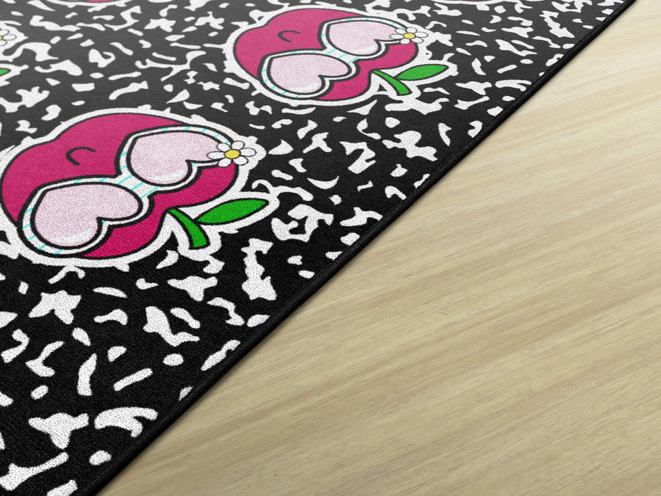 APPLE SIT SPOTS RECTANGLE CARPETS 7'6" X 12'