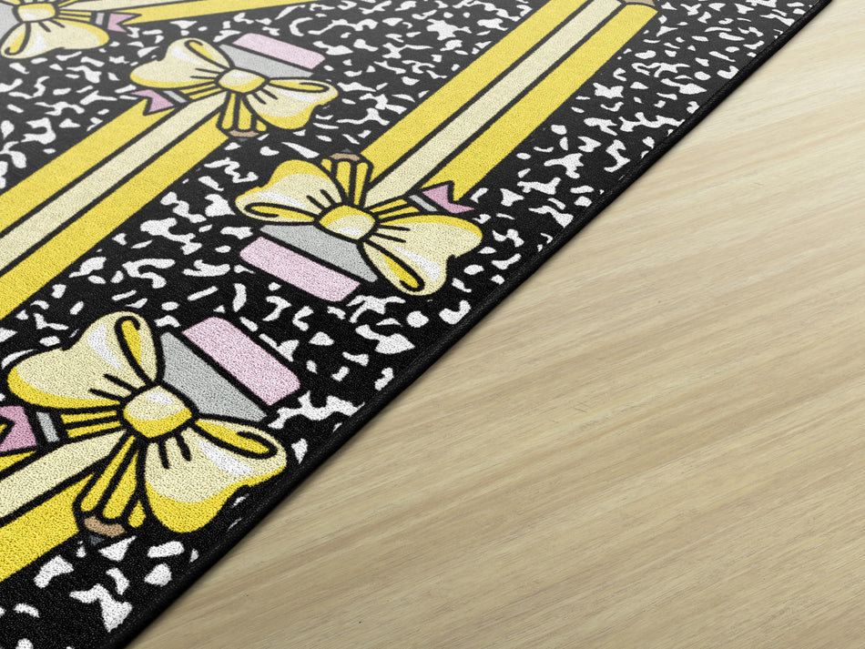 BOW PENCILS RECTANGLE CARPETS 7'6" X 12'