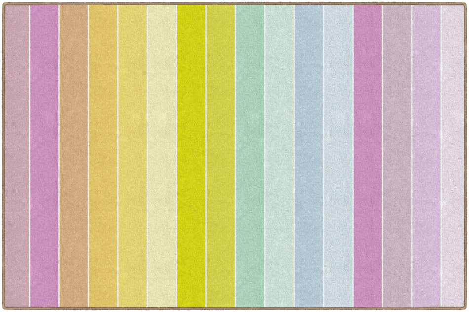 CANDY STRIPES RECTANGLE CARPETS 5' X 7'6"