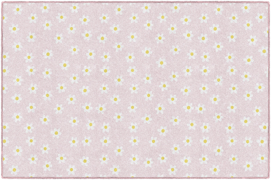 ALL OVER DAISIES RECTANGLE CARPETS 5' X 7'6"