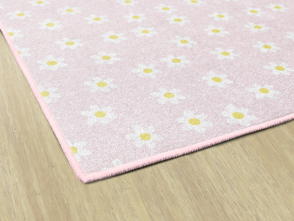 ALL OVER DAISIES RECTANGLE CARPETS 5' X 7'6"