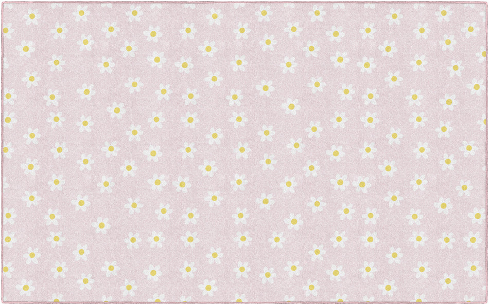 ALL OVER DAISIES RECTANGLE CARPETS 7'6" X 12'