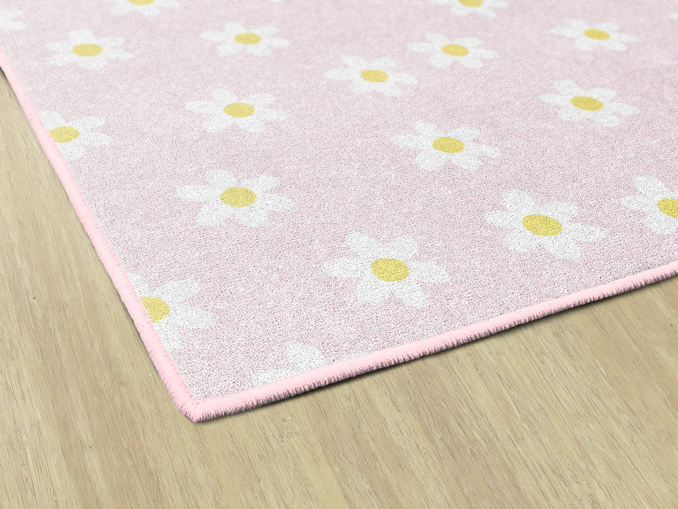 ALL OVER DAISIES RECTANGLE CARPETS 7'6" X 12'