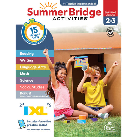 Summer Bridge Activities, Grade 2-3