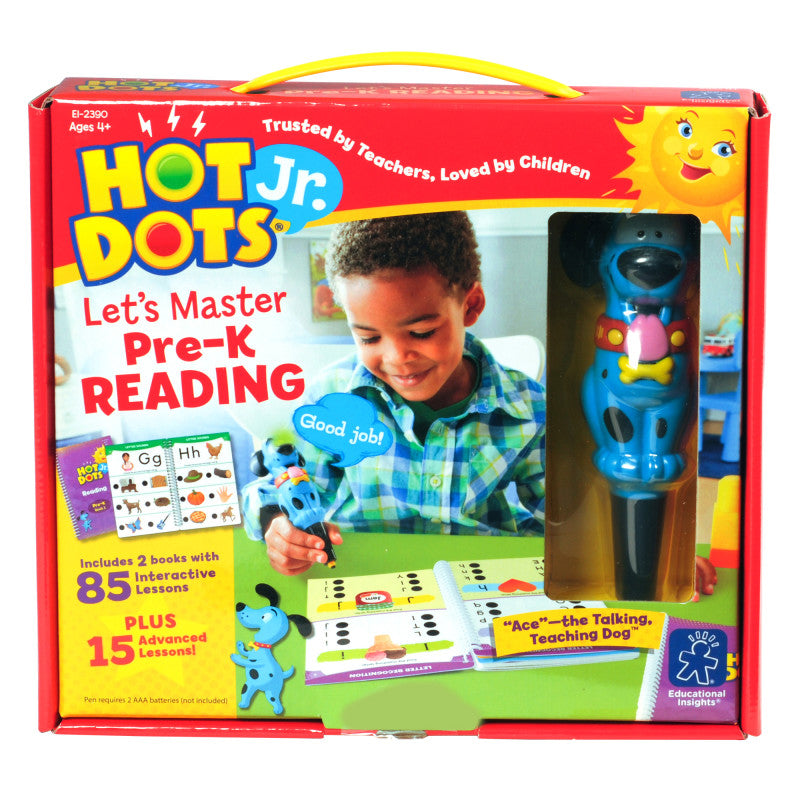 Hot Dots&reg; Jr. Let's Master Pre-K Reading