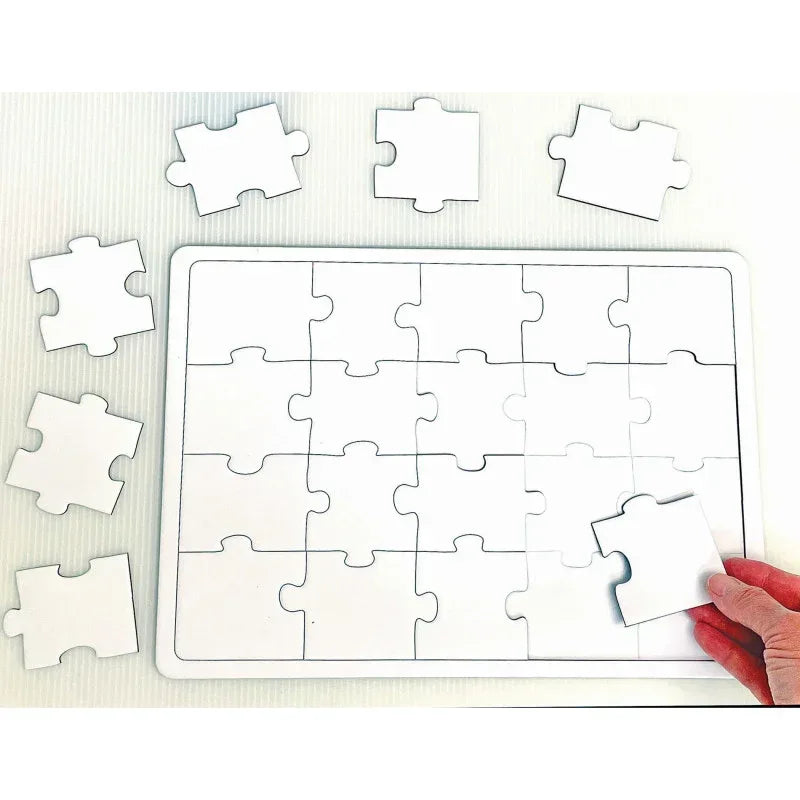 Blank Puzzle, 7" x 10"