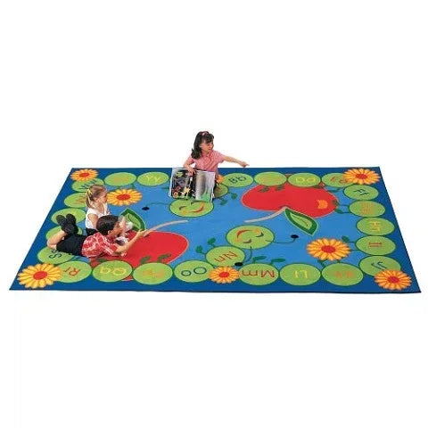 ABC Caterpillar Rug 4'5" x 5'10" Rectangle