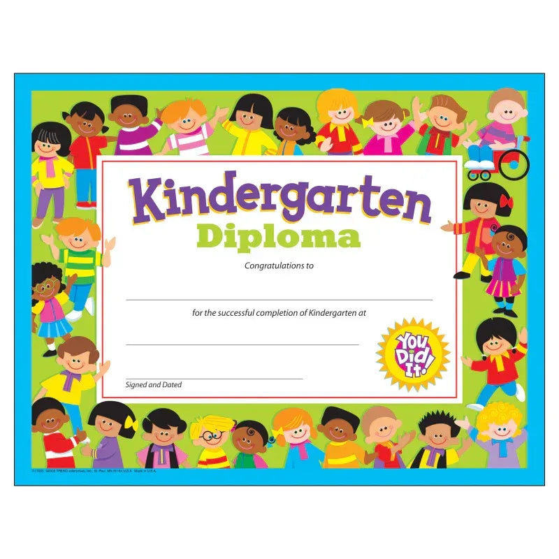Kindergarten Diploma , 30 ct