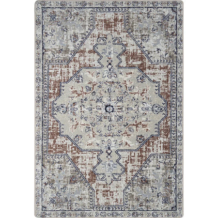 Canyon Tapestry 7'8" x 10'9" area rug in color Terracotta