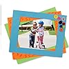 Bright Cardstock Paper Frames - 4.75″ x 6.75″ (Opening 2.75″ x 4.75″) - 24/Pkg.