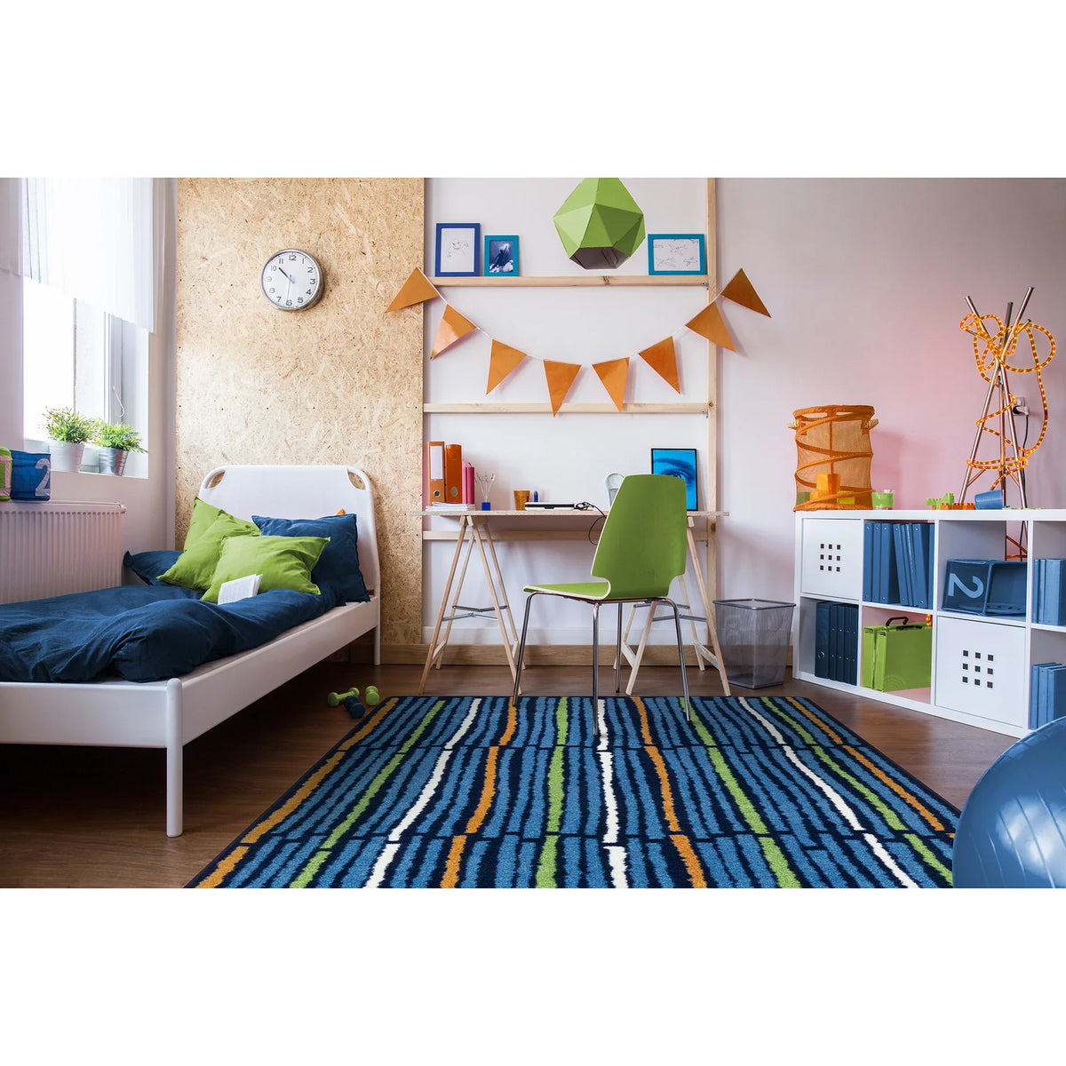 Cascade 10'9" x 13'2" area rug in color Citrus