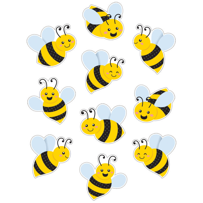 Buzzing Bees Accents, Pack of 30