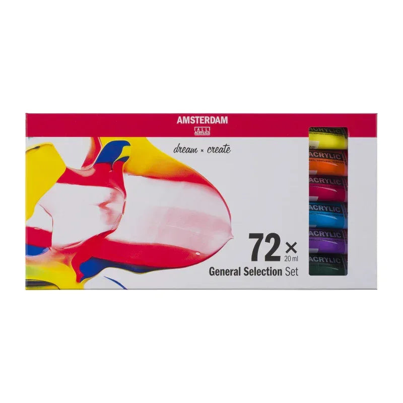 Standard Acrylic General Set, 72 x 20mL