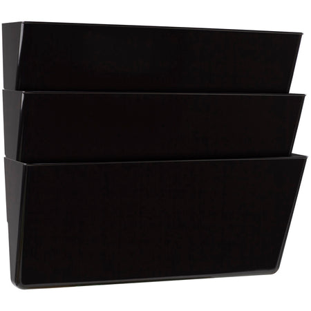 Unbreakable Wall Files, Legal, Black, Set of 3