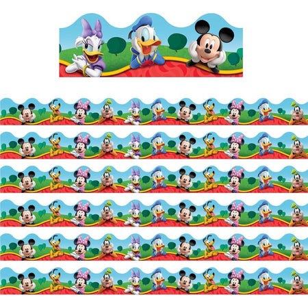 Mickey Mouse Clubhouse&reg; Characters Deco Trim&reg;, 37 Feet Per Pack, 6 Packs