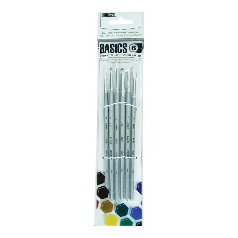BASICS Brush Pack, Set of 6