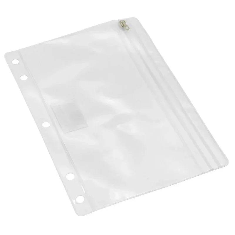 2-Pocket Pencil Pouch, Clear