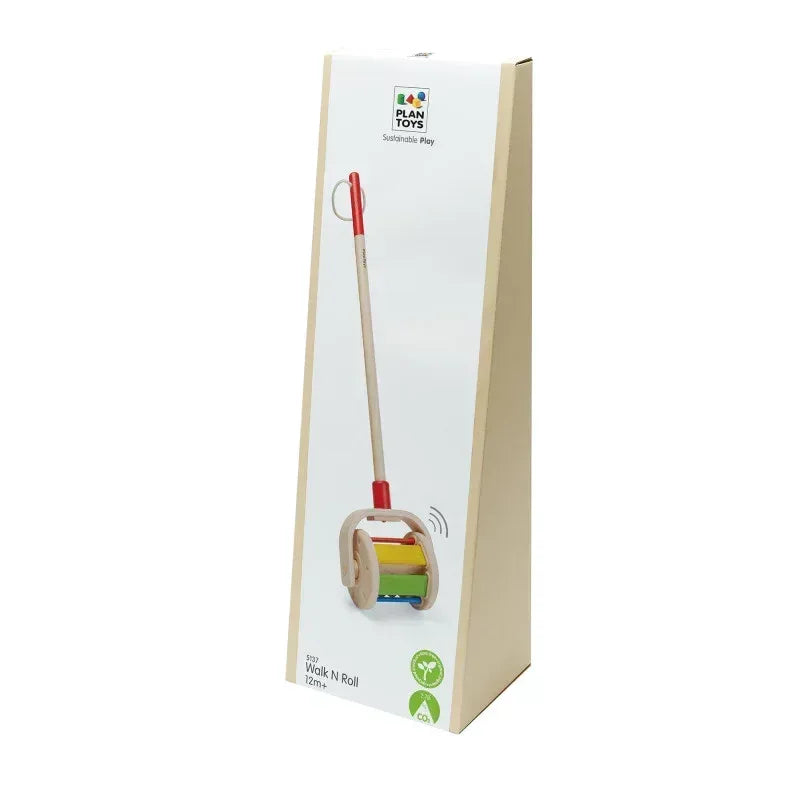 Walk N Roll Wooden Push & Pull Toy