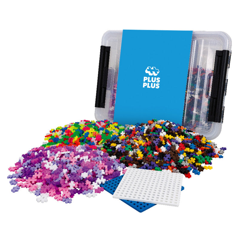 Plus-Plus&reg; 2400-Piece Tub with 2 Baseplates