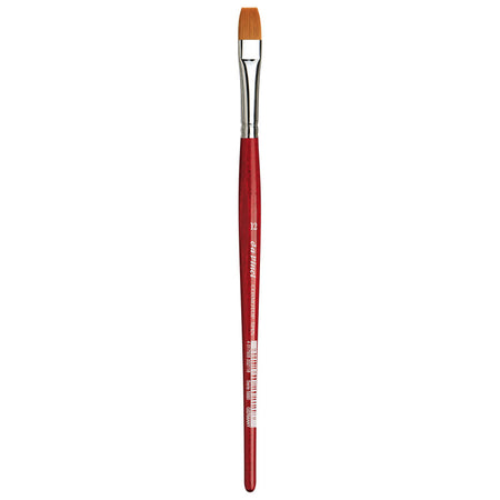 COSMOTOP-SPIN Silkpainting Brush, Synthetic, Watercolor, Flat, Size 12