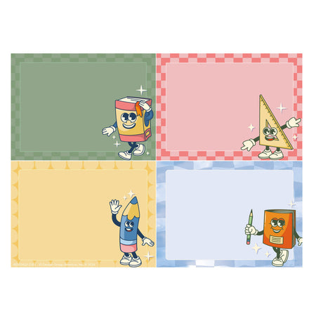 S'Cool Era Name Tags, 2-7/8" x 2-1/4", Pack of 40