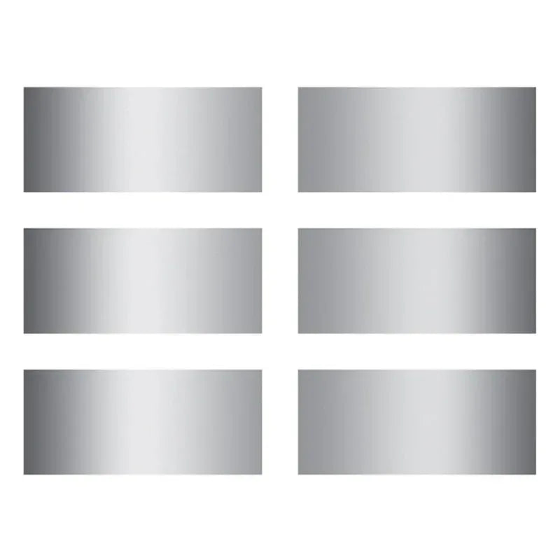 Rectangles Scratch Off Stickers, Pack of 180