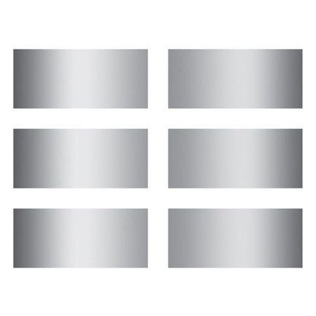 Rectangles Scratch Off Stickers, Pack of 180