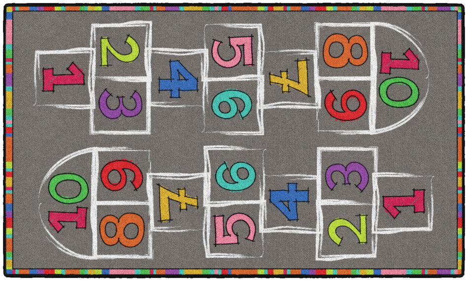 HOPSCOTCH RECTANGLE CARPETS 3' X 5'