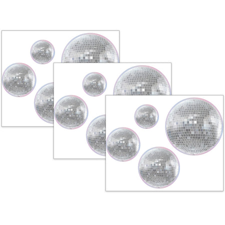 Disco Balls Accents, Assorted Sizes, 60 Per Pack, 3 Packs