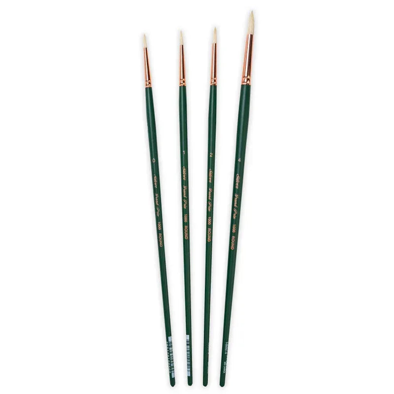 Grand Prix Small Rounds, 4 Brushes