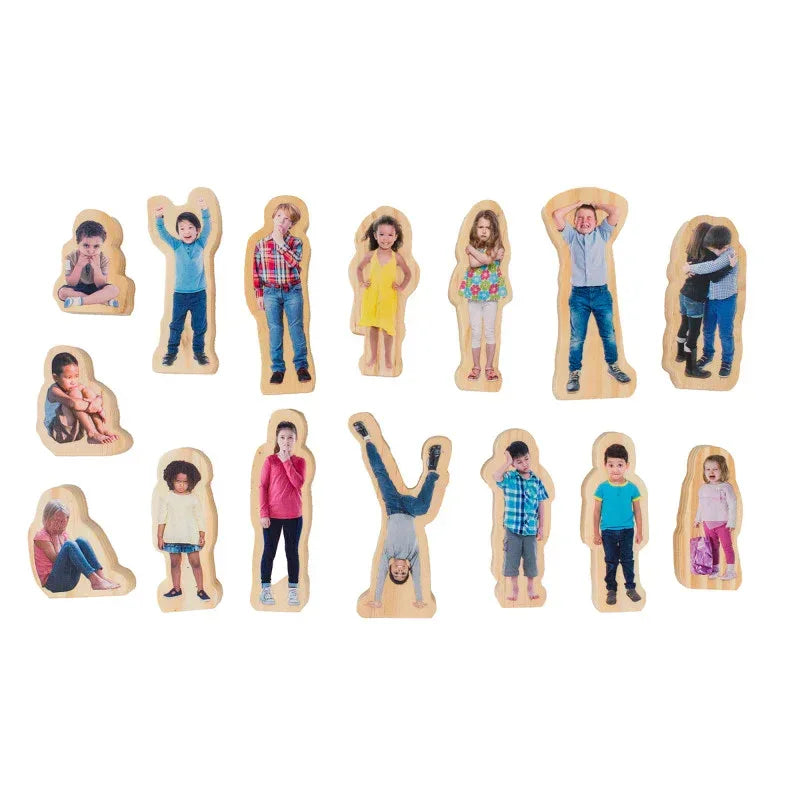 How Am I Feeling today – Wooden People