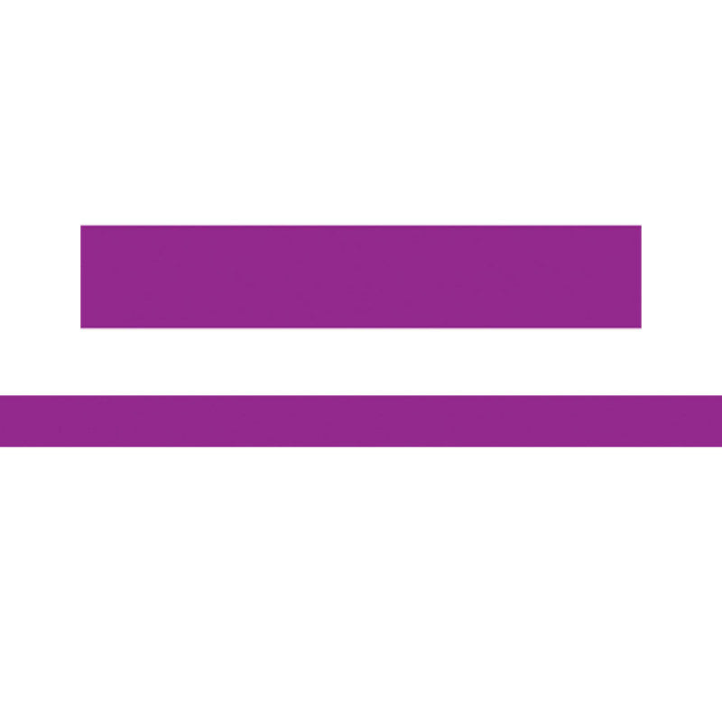 Mission to Explore Purple Classroom Border Trim, 12 Strips
