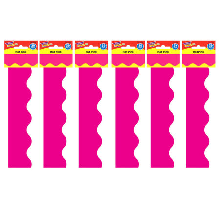 Hot Pink Terrific Trimmers&reg;, 39 Feet Per Pack, 6 Packs