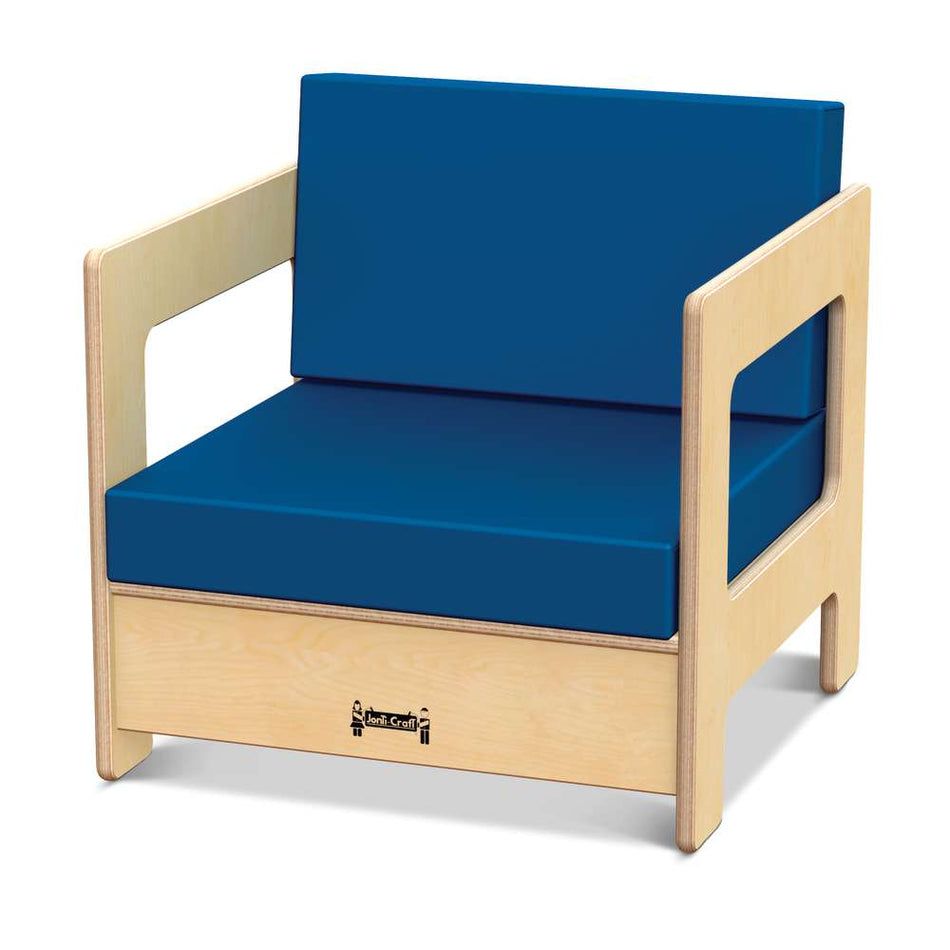 Jonti-Craft® Living Room Chair, Blue