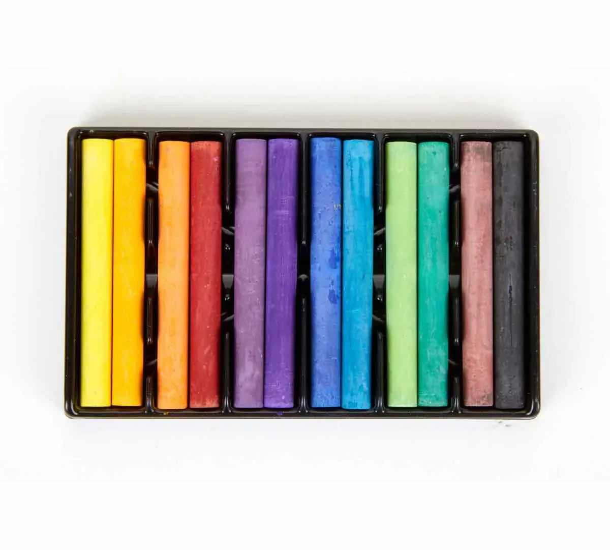 Crayola® Drawing Chalk, 12 Colored Chalk Sticks (BIN51-0403)