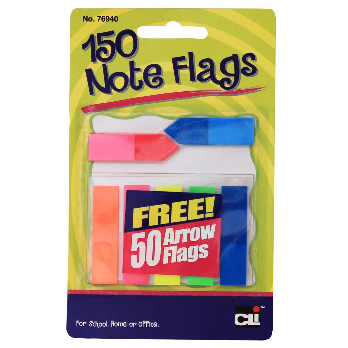 Note Flags Pack Of 30 In 5 Colors - CHL76940ST