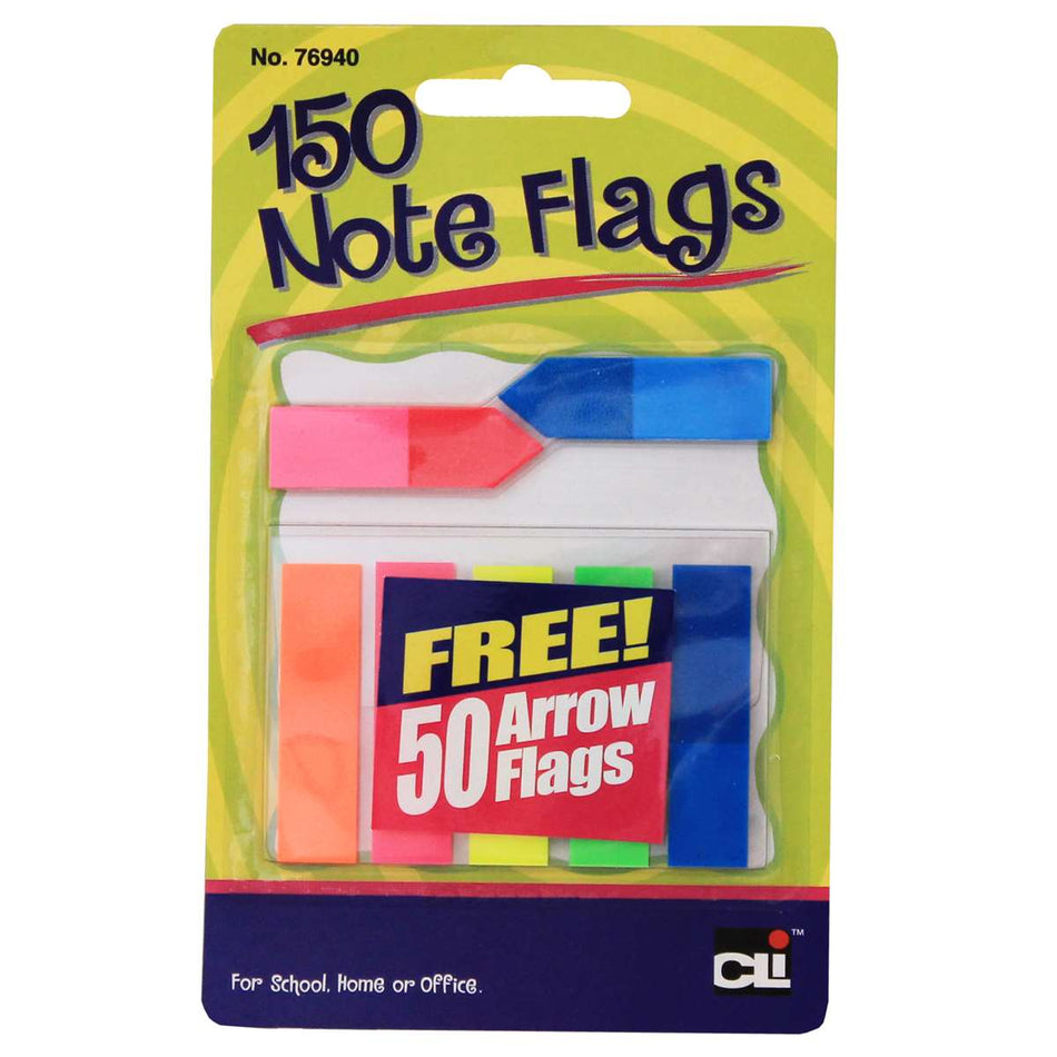Note Flags Pack Of 30 In 5 Colors - CHL76940ST