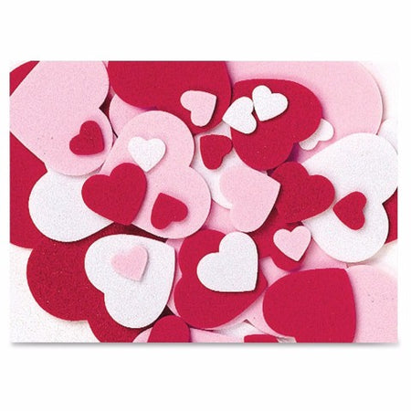 Chenille Kraft WonderFoam Peel & Stick Hearts CK-4316