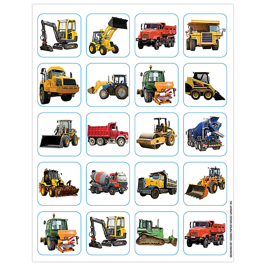 Eureka Construction Theme Stickers (EU-655046)