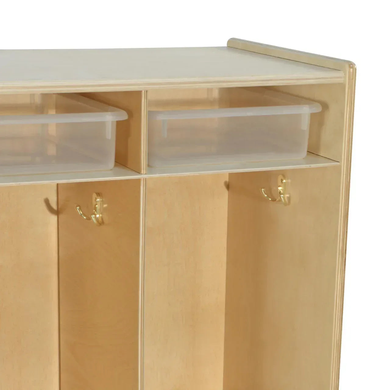 Contender 10-Section Locker with Translucent Trays - Assembled