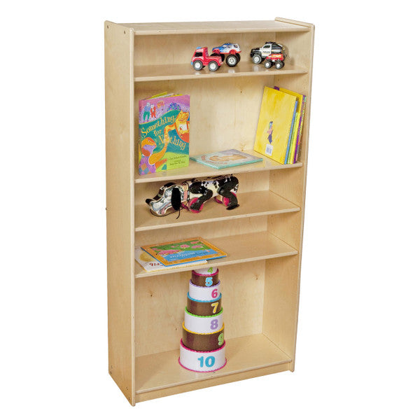 Contender Adjustable Shelf Bookcase (59-1/2" H) - RTA