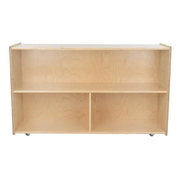 Contender Versatile Mobile Single Storage Unit, 29-1/4"H - Assembled with Casters