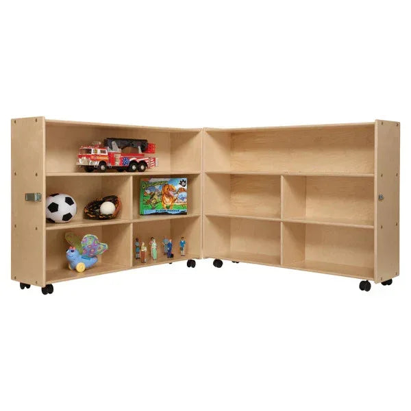 Contender Mobile Folding Versatile Storage Unit, 35-7/8"H - RTA