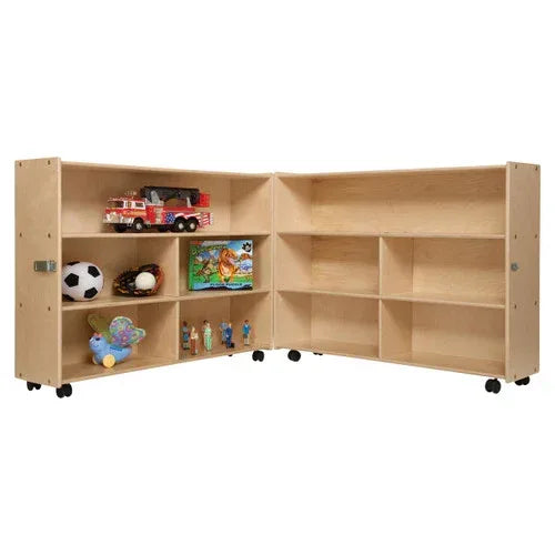 Contender Mobile Folding Versatile Storage Unit, 35-7/8"H - RTA